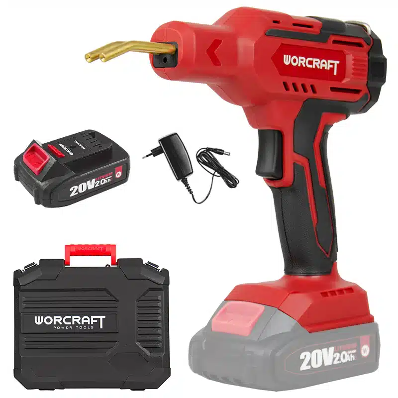 Soudeuse Plastique sans fil – WORCRAFT CPW‑S20Li (20 V)
