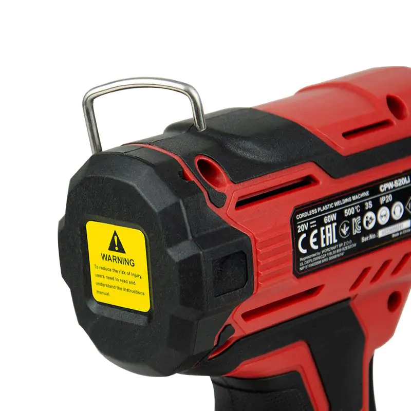 Soudeuse Plastique sans fil – WORCRAFT CPW‑S20Li (20 V) – Image 4